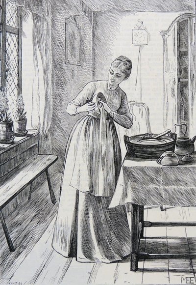 Illustration av hemmafru av Mary Ellen Edwards