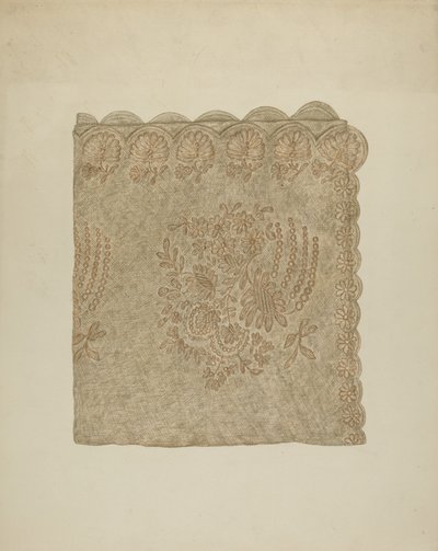 Bröllopsslöja, ca. 1941. av Mary Fitzgerald