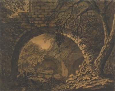 En båge i valvet av en övervuxen ruin av Mary Harcourt