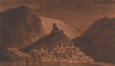 Tournon Mittemot Teint på Rhone av Mary Harcourt