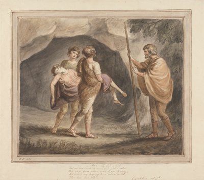 Arviragus, Bearing Imogen as Dead in his Arms, 