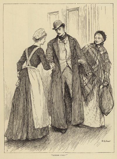 Illustration till The Story of a Nurse, av Honnor Morten av Mary L. Gow