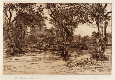 Min grannes hem - Easthampton av Mary Nimmo Moran