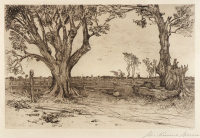 Old Lindens - nära Easthampton av Mary Nimmo Moran