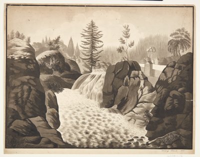 norskt landskap av Mary Sophie Clarck