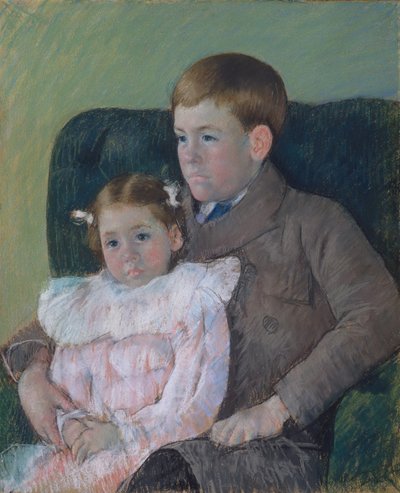 Gardner och Ellen Mary Cassatt av Mary Stevenson Cassatt
