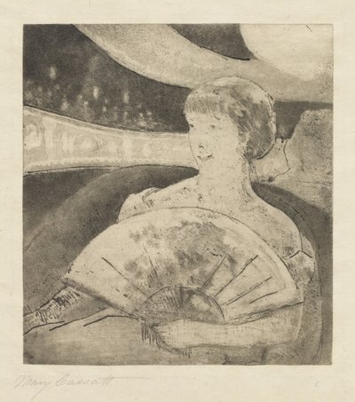 I Operalådan av Mary Cassatt