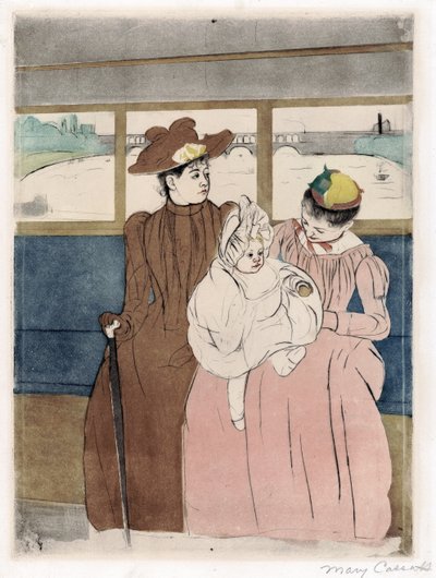 I omnibus av Mary Stevenson Cassatt