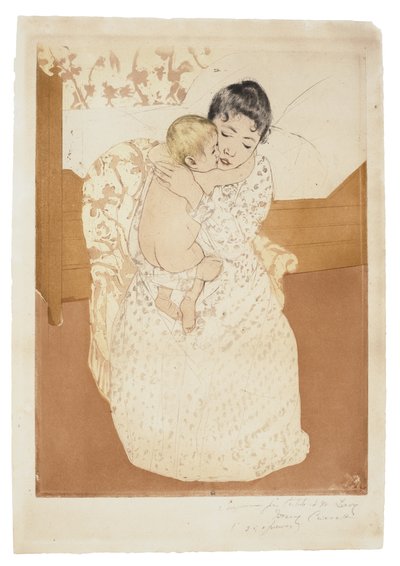 Maternal Caress av Mary Stevenson Cassatt