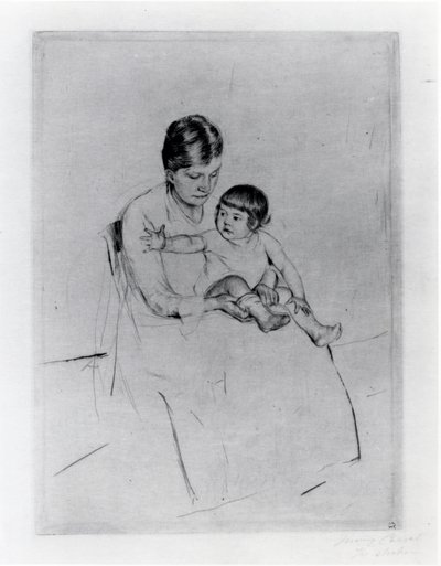 Strumpan av Mary Stevenson Cassatt