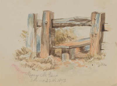 Utan titel (Stile) av Mary Vaux Walcott