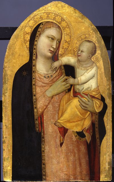 Madonna med barn av Maso di Banco