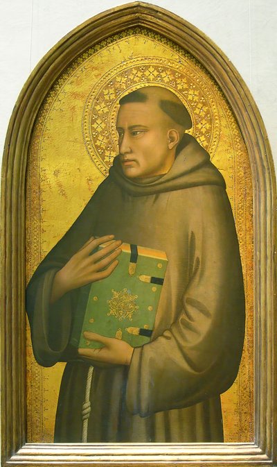 Sankt Antonius av Padua, ca. 1340. av Maso di Banco