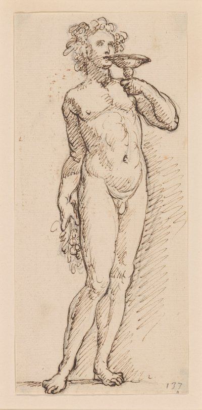 Bacchus av Massimiliano Soldani