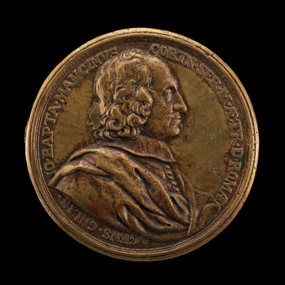 Giovanni Battista Mancini, död 1694, Generalagent för Toscana i Rom [framsidan], 1680. av Massimiliano Soldani