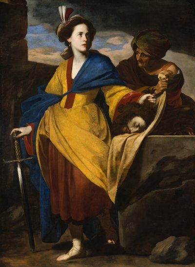 Judith med huvudet av Holofernes, ca. 1640. av Massimo Stanzione