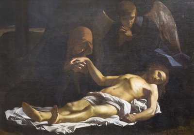 Beklagar den döde Kristus av Massimo Stanzione