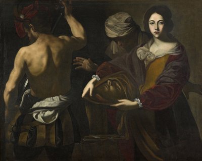 Salome med Johannes Döparens huvud, ca. 1620. av Massimo Stanzione
