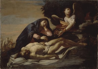 Klagosången över Kristus, mitten av 1600-talet. av Massimo Stanzione