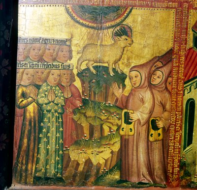 Lammet från Sions berg, 1300-1400-talet. av Master Bertram of Hamburg