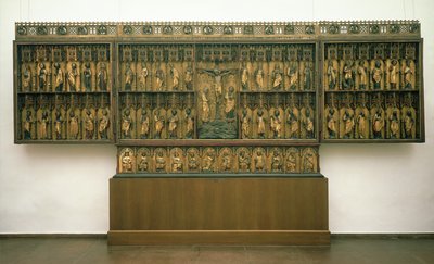 Högaltaret i Peterskyrkan i Hamburg, Grabower-altaret, 1383 (tempera på panel) av Master Bertram of Minden