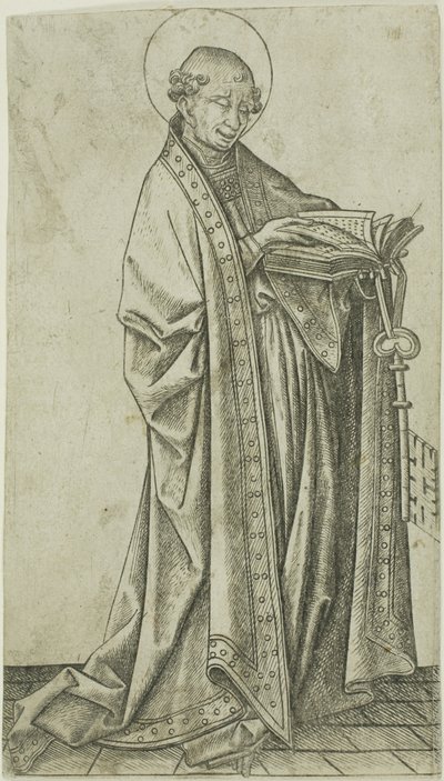 St Peter av Master E.S.