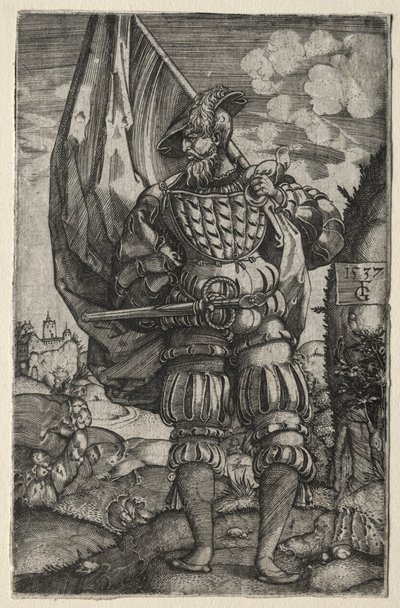 Fanbäraren, 1537. av Master F. G.