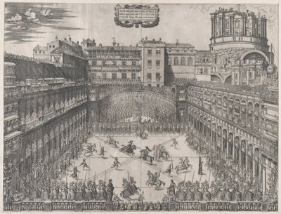 Mirror of Roman Magnificence: Vatikanturneringen, 1565., 1565. av Master HCB