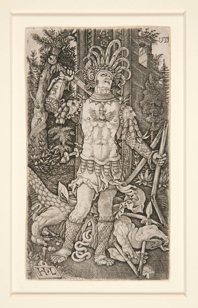 St George dödar draken av Master H. L.