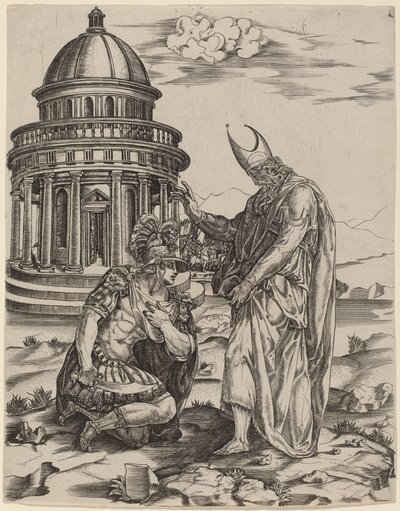 Alexander och översteprästen i Jerusalem av Master IRs
