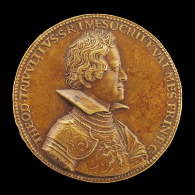 Teodoro Trivulzio, 1597-1657, prins av det heliga romerska riket, greve av Mesocco...mitten av 1600-talet. av Master M.A.S.