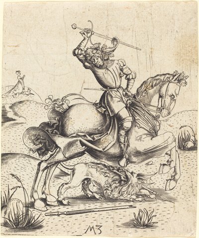 Sankt Georg och draken av Master MZ