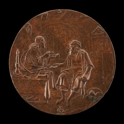 Kristus och Nikodemus, ca. 1550. av Master P.G.