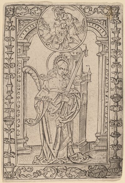 saint barbara av Master S