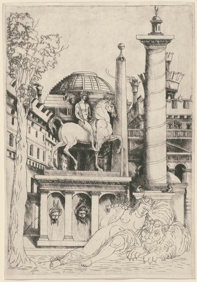 Allegory of Fortitude (?) av Master of 1515