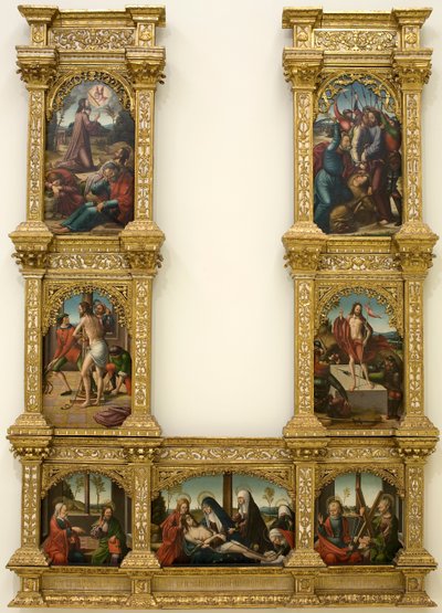 Altarpiece of the Passion of Christ av Master of Astorga