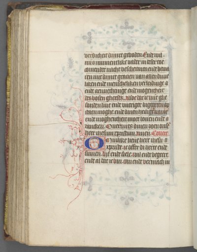 Tidsbok Användning av Utrecht: fol. 157v, text, ca. 1460-1465. av Master of Gijsbrecht van Brederode