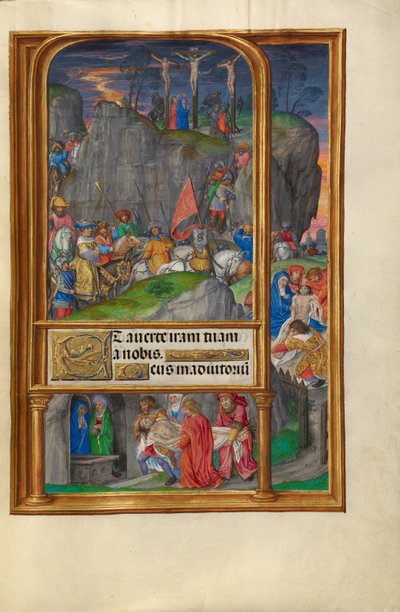 Korsfästelsen av Master of James IV of Scotland