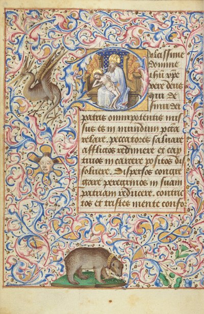 Nådastolen Treenigheten av Master of Jean Rolin II (Hand B)