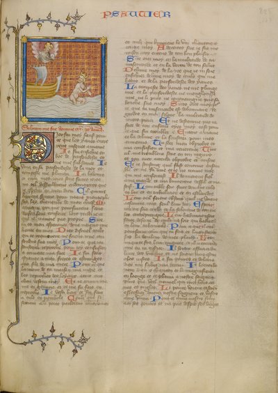 David i vattnet av Master of Jean de Mandeville