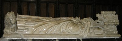Avbildning av Hughes av Castillon (marmor) av Master of Rieux