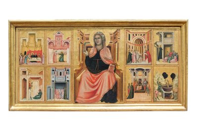 St Cecilia och berättelser om hennes liv av Master of Saint Cecilia