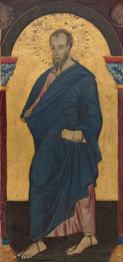 Saint James Minor, ca. 1272. av Master of Saint Francis
