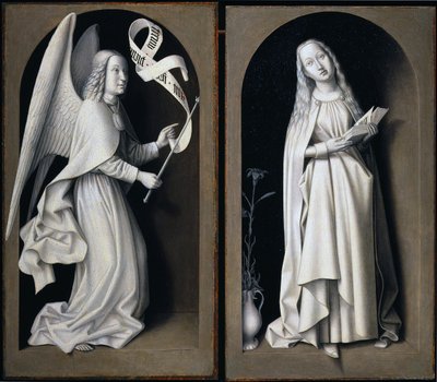 Bebådelsen, 1489 av Master of the Baroncelli Portraits
