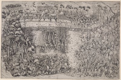Slaget vid Fornovo av Master of the Battle of Fornovo