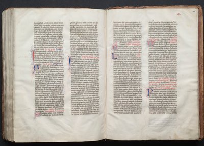 The Gotha Missal: Fol. 156r, Text, ca. 1375. av Master of the Boqueteaux