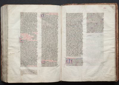 The Gotha Missal: Fol. 157r, Text, ca. 1375. av Master of the Boqueteaux