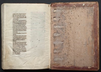 The Gotha Missal: Fol. 164v, Text, ca. 1375. av Master of the Boqueteaux
