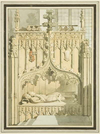Bilder av Sir Maurice Berkeley och hustru, i St Mark