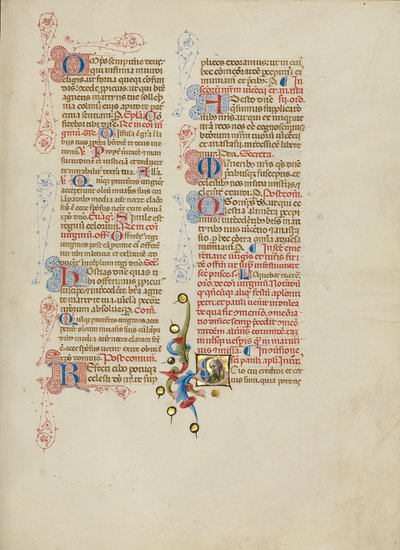 Ursprunglig S: Saint Paul av Master of the Brussels Initials